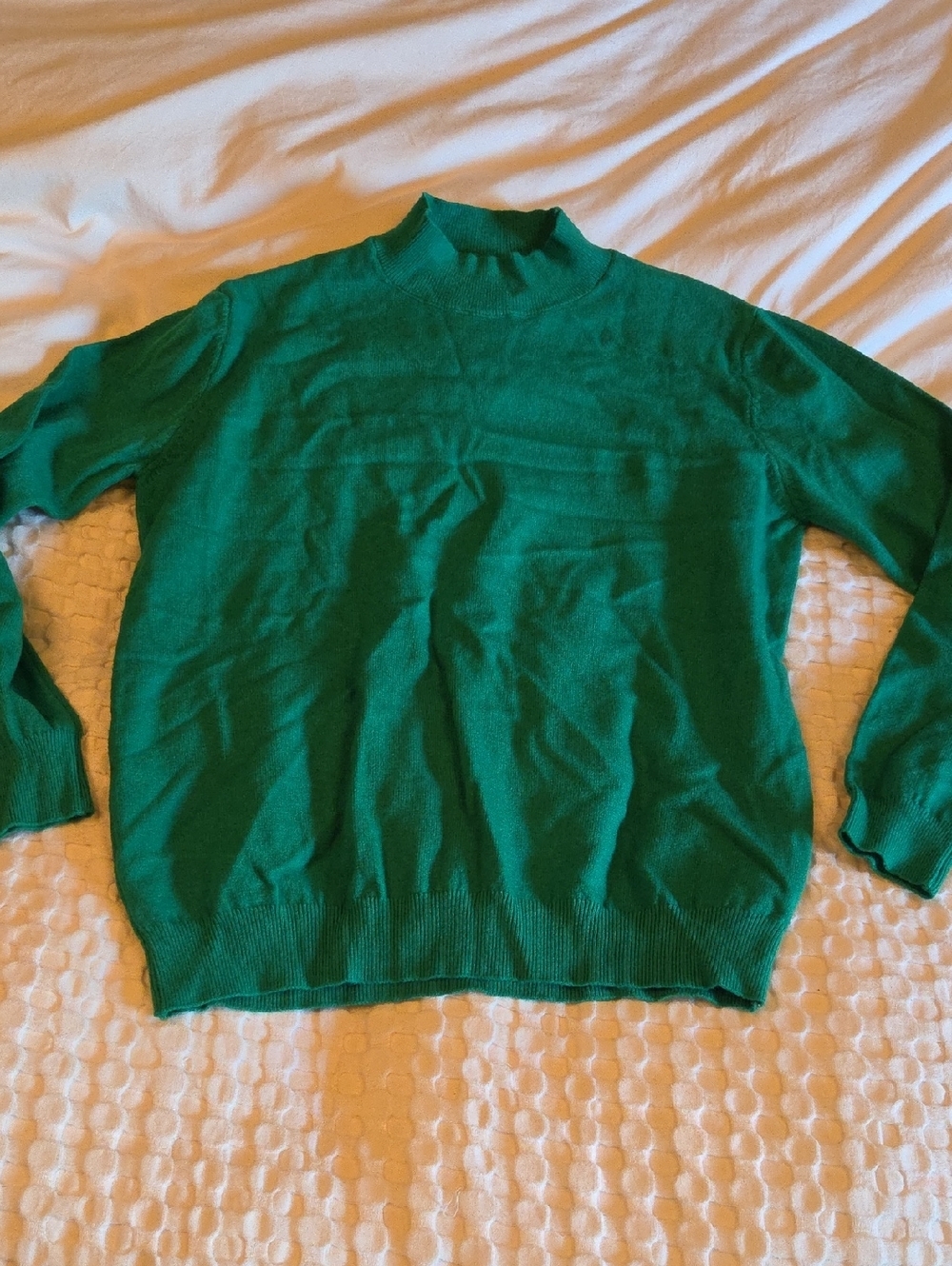 Amazon Women’s Green Crewneck Sweater